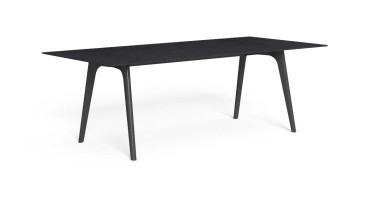 Talenti CleoSoft Alu Esstisch – Moderner Outdoor-Esstisch aus Aluminium mit Zementfaserplatte